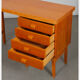 Vintage wooden desk from the 1970s