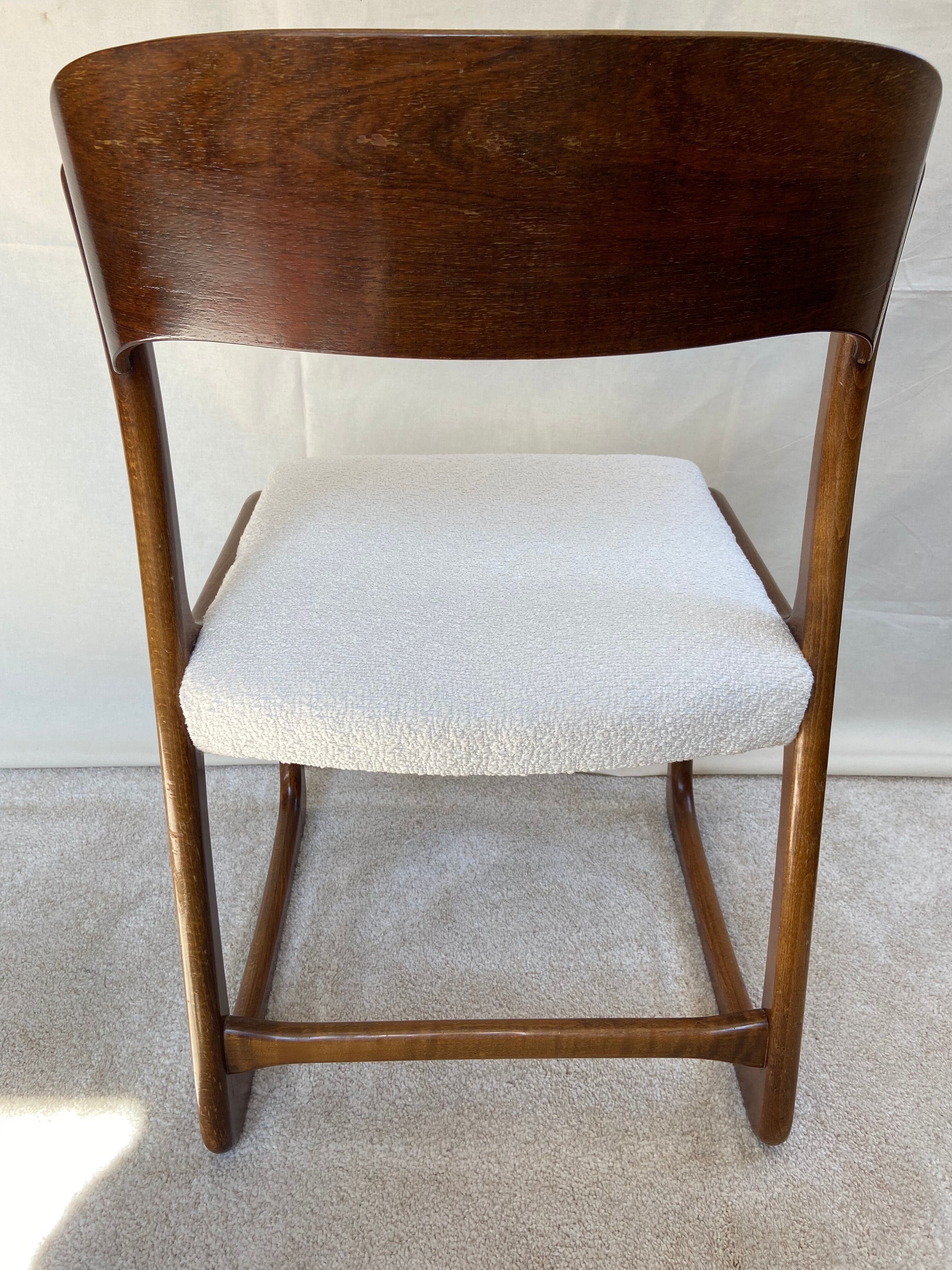 Set of 2 Baumann sleigh chairs