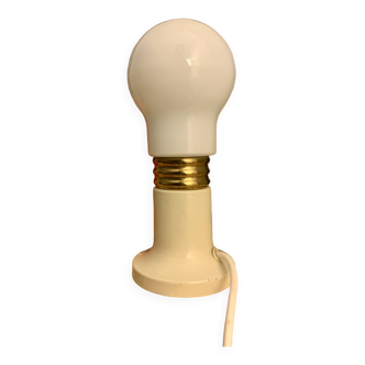 Vintage lamp bulb italian design retro