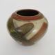 Round vase, ball signed Olivier Roy Vallauris. 80 years