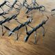 Brutalist zoomorphic knife rests
