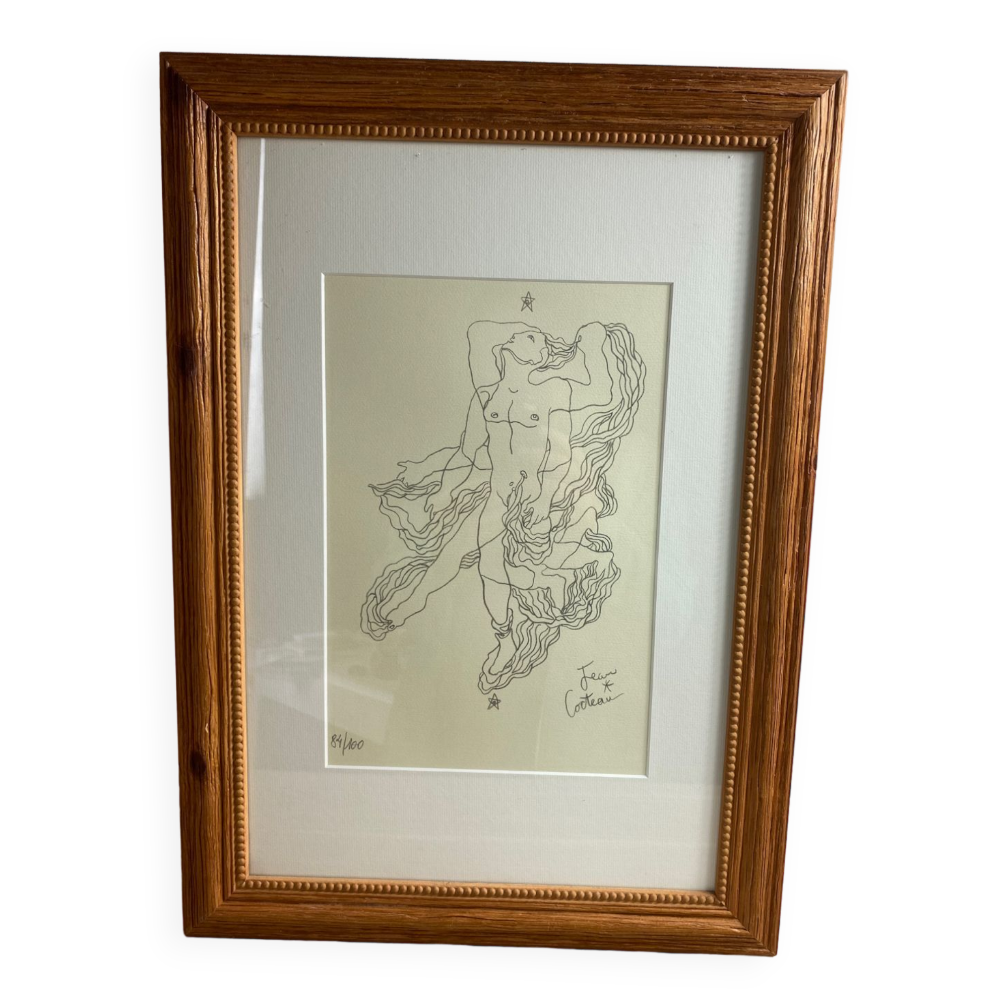 Jean Cocteau screen printing