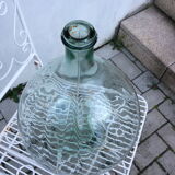 Dame jeanne en verre transparent, contenance 10 litres