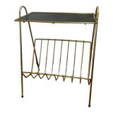 Magazine holder end table
