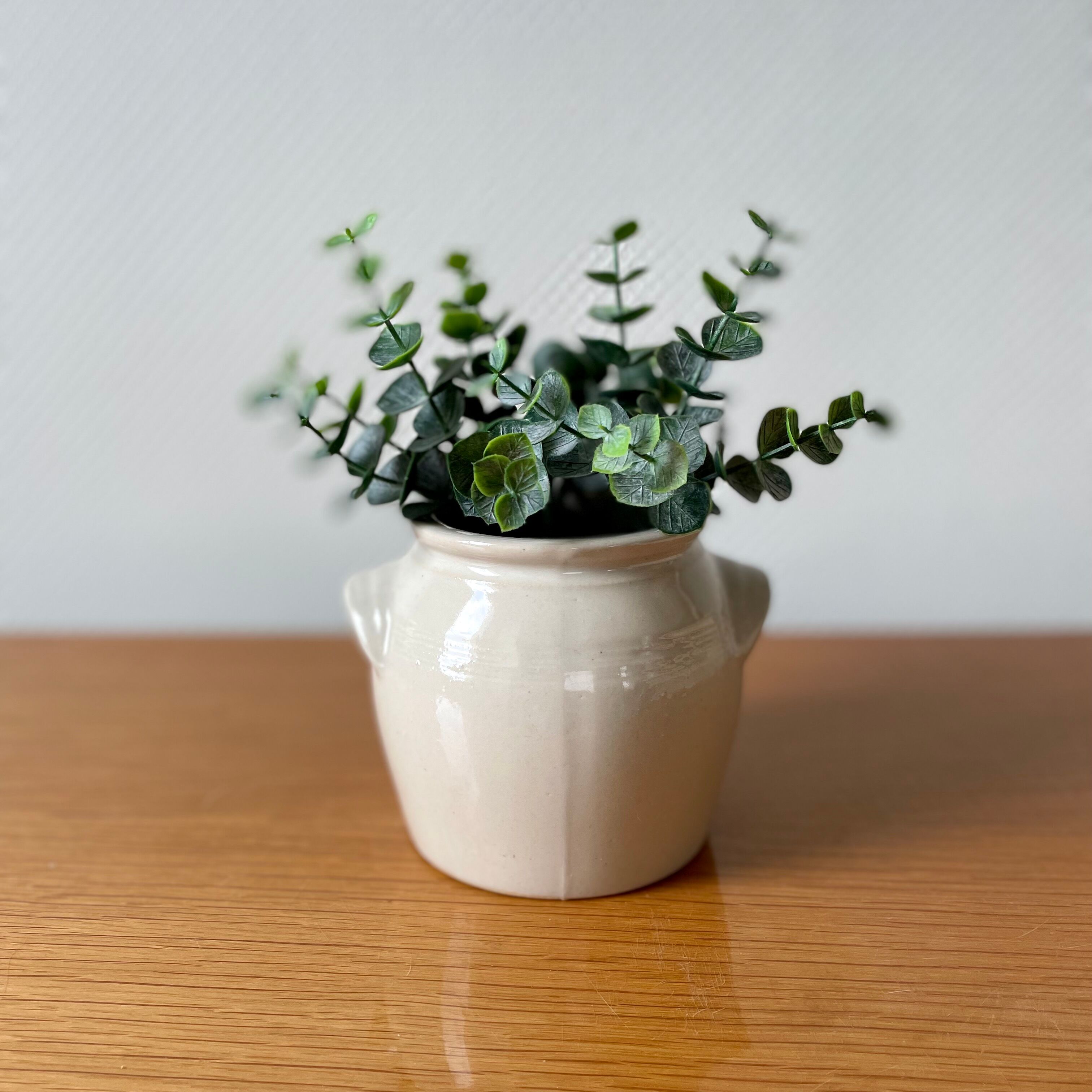 Pot en grès émaillé vintage