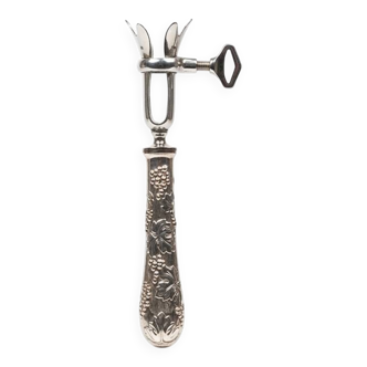 Christofle silver-plated leg of lamb fork — as new condition