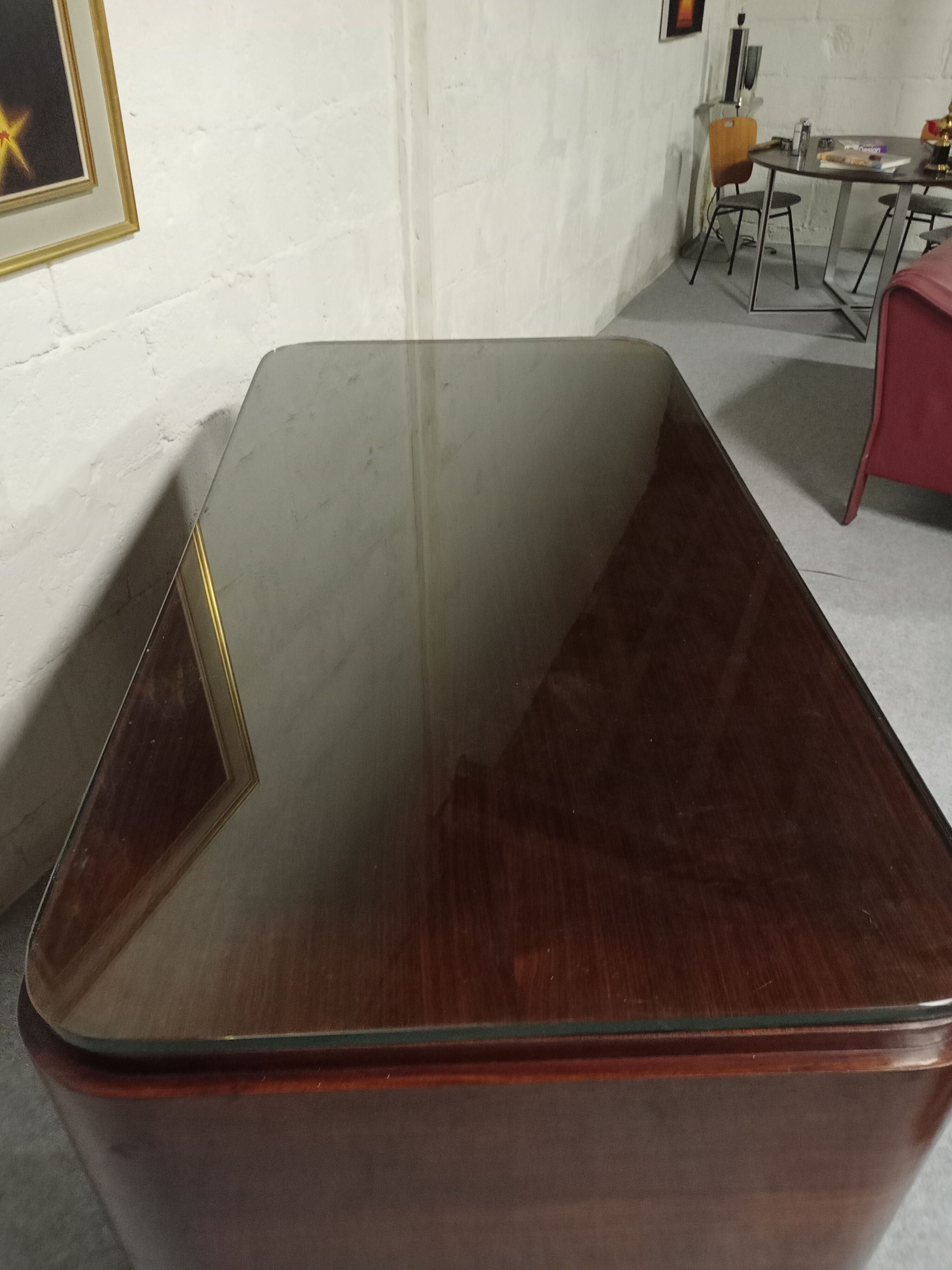 Rosewood art deco desk