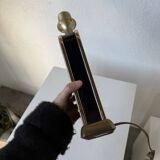 Diderot Sarco black and gold lacquered table lamp