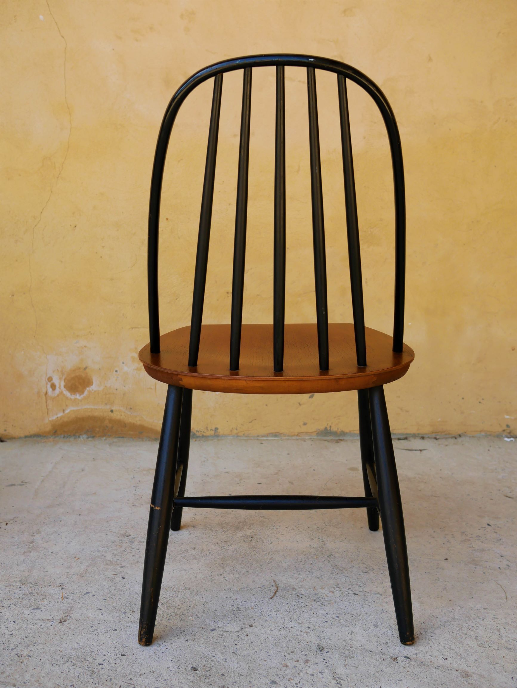Set of 4 chairs Scandinavian by Sven Erik Fryklund for Hagafors Stolfabrik