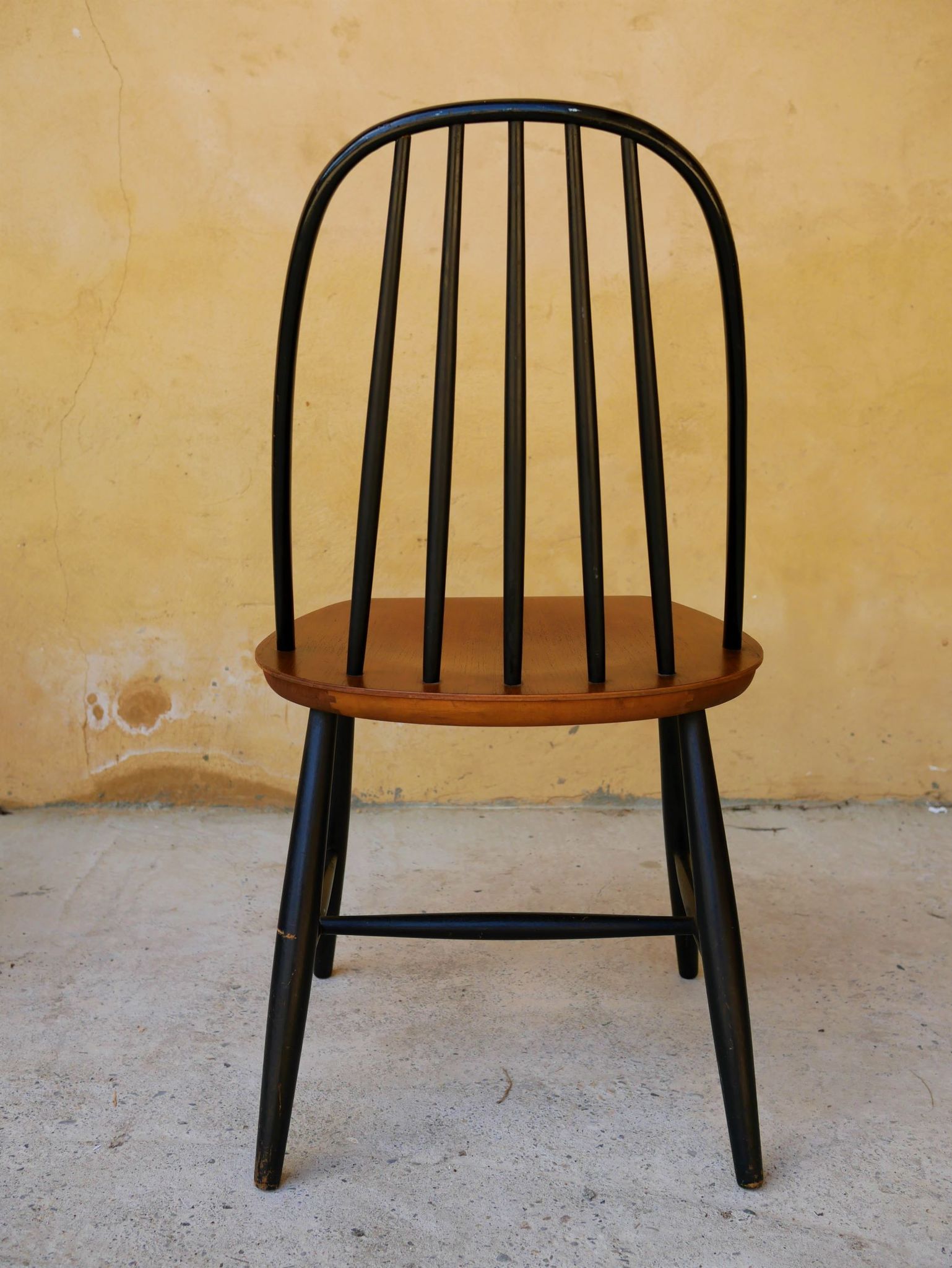 Set of 4 chairs Scandinavian by Sven Erik Fryklund for Hagafors Stolfabrik