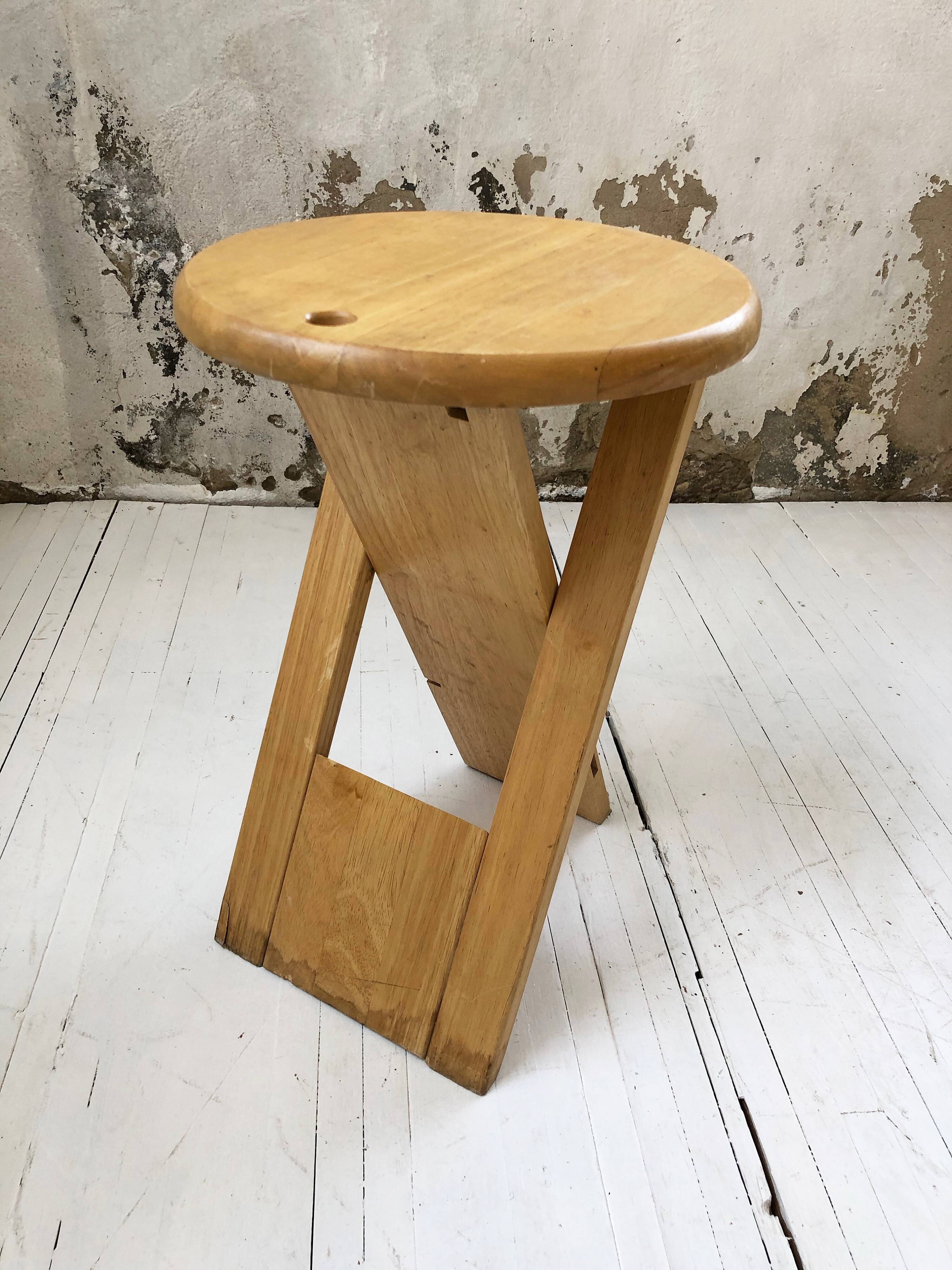 Adrian Reed Beech Tabouret
