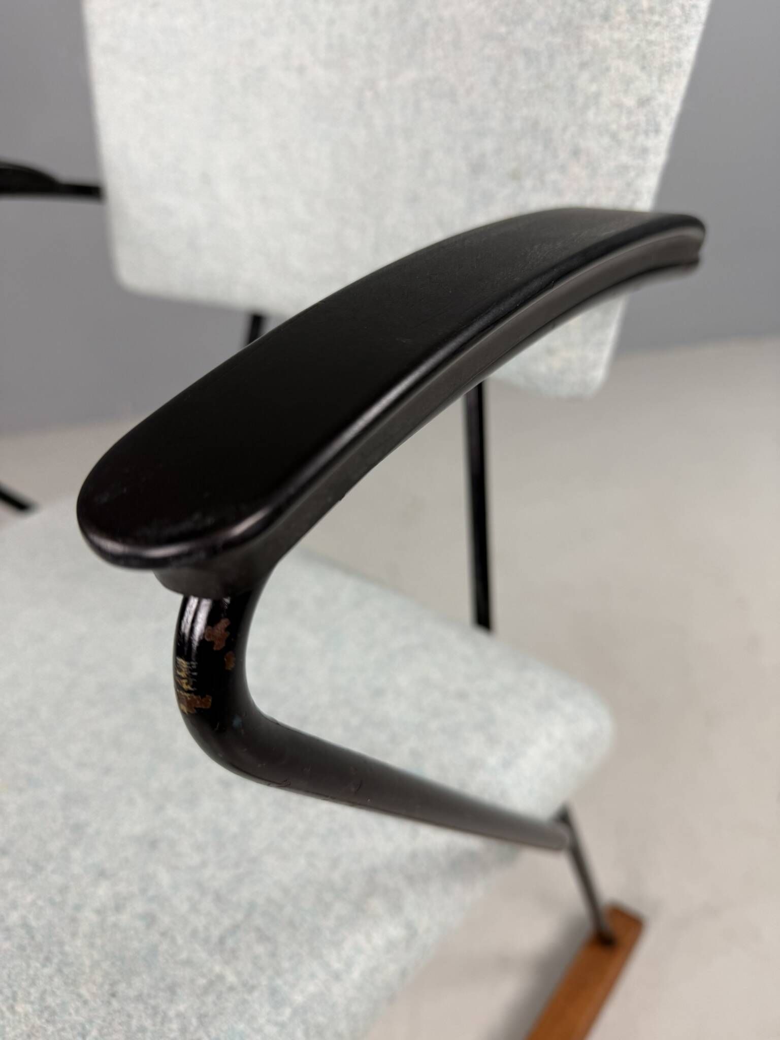 Rare Kembo rocking chair by WH Gispen, 1950s Netherlands