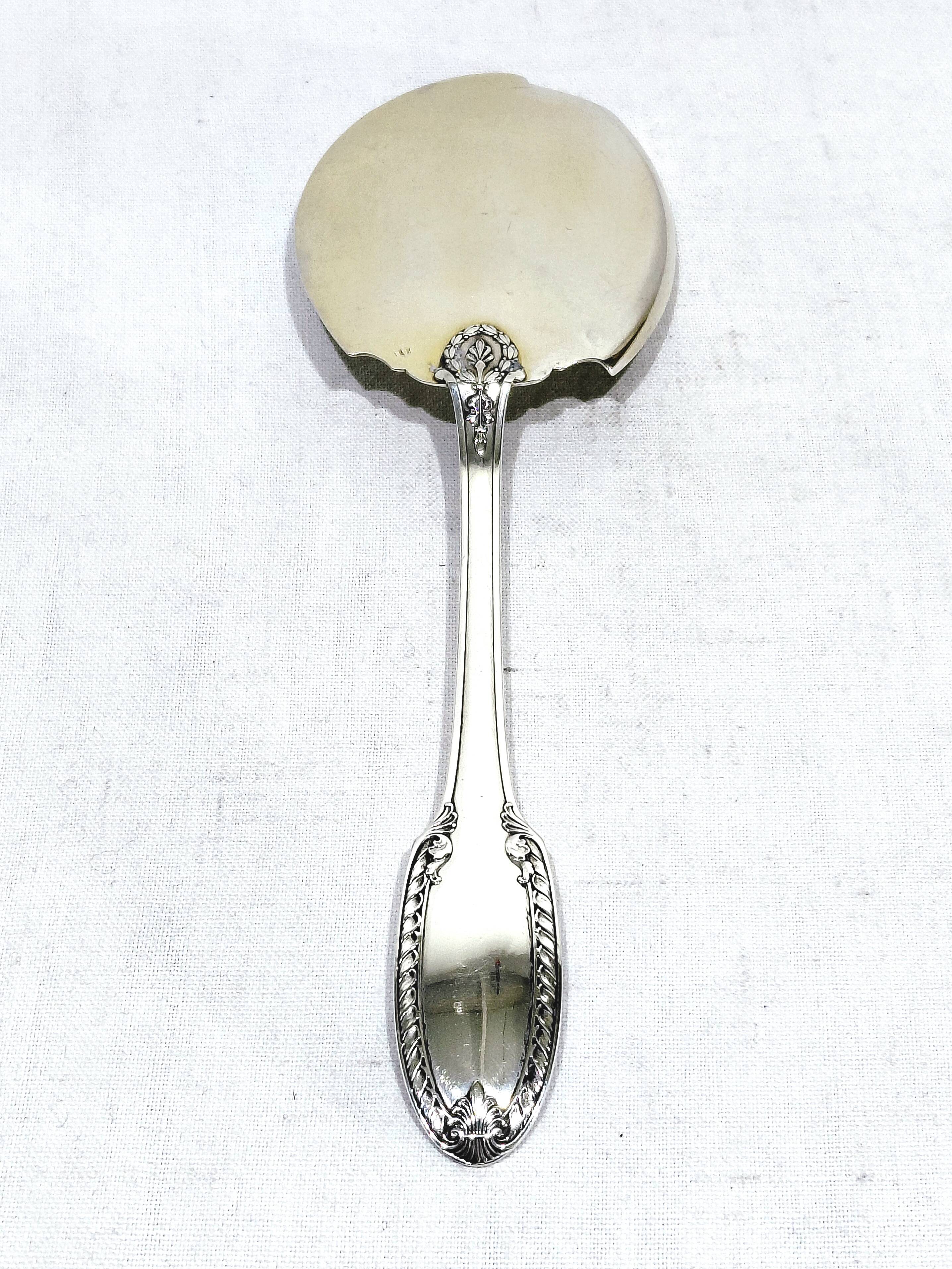 Ravinet Denfert - couverts de service a glace argent et vermeil