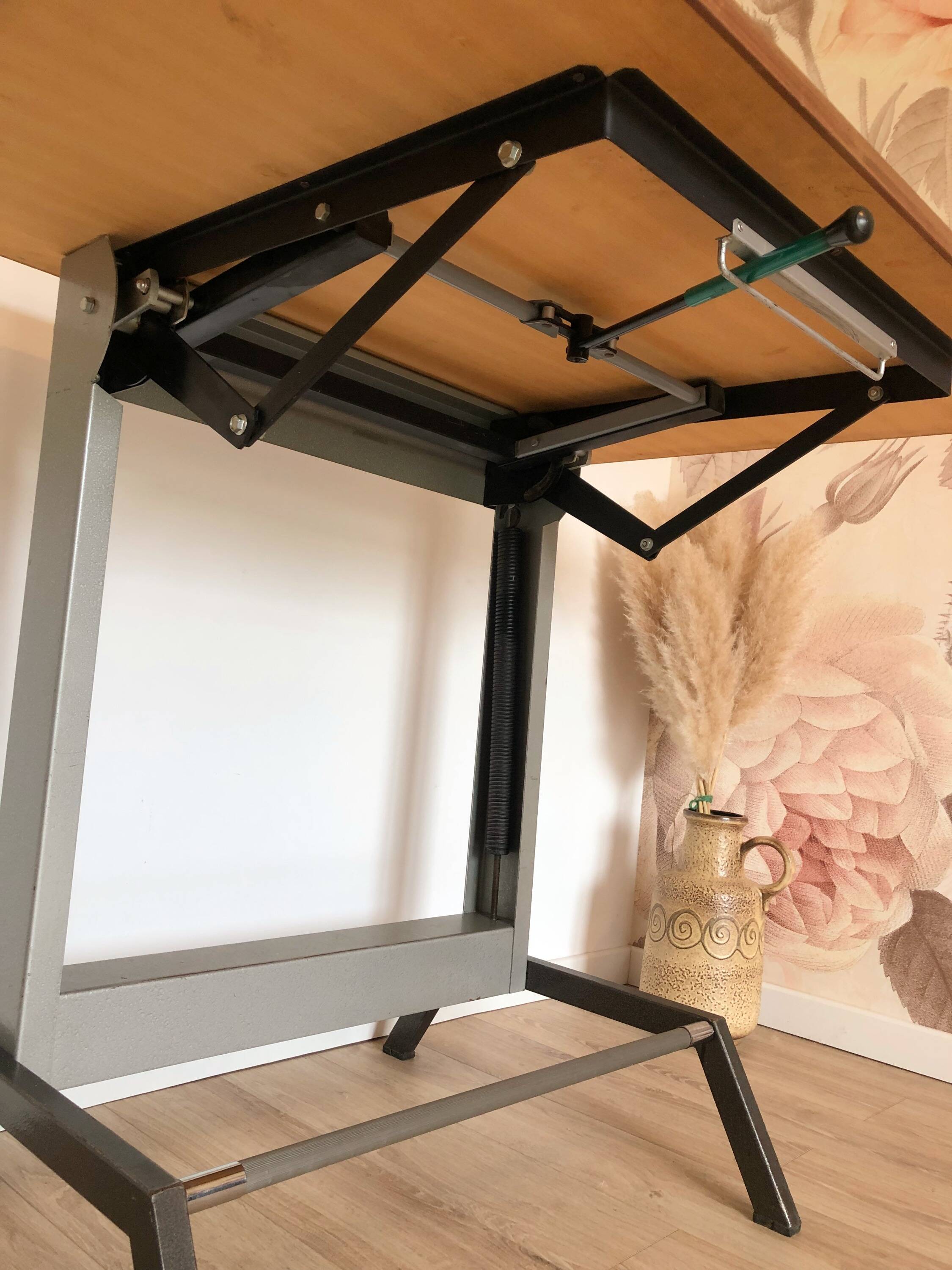 Vintage architect's drawing table