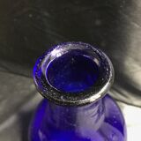 Carafe Napoléon III verre émaillé 1317 marquée à l’émail au talon -