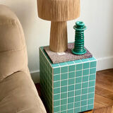 VColumn - turquoise blue/white