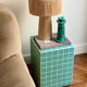 VColumn - turquoise blue/white