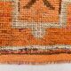3x9 Vintage Brown & Orange Runner Rug, 84x285Cm