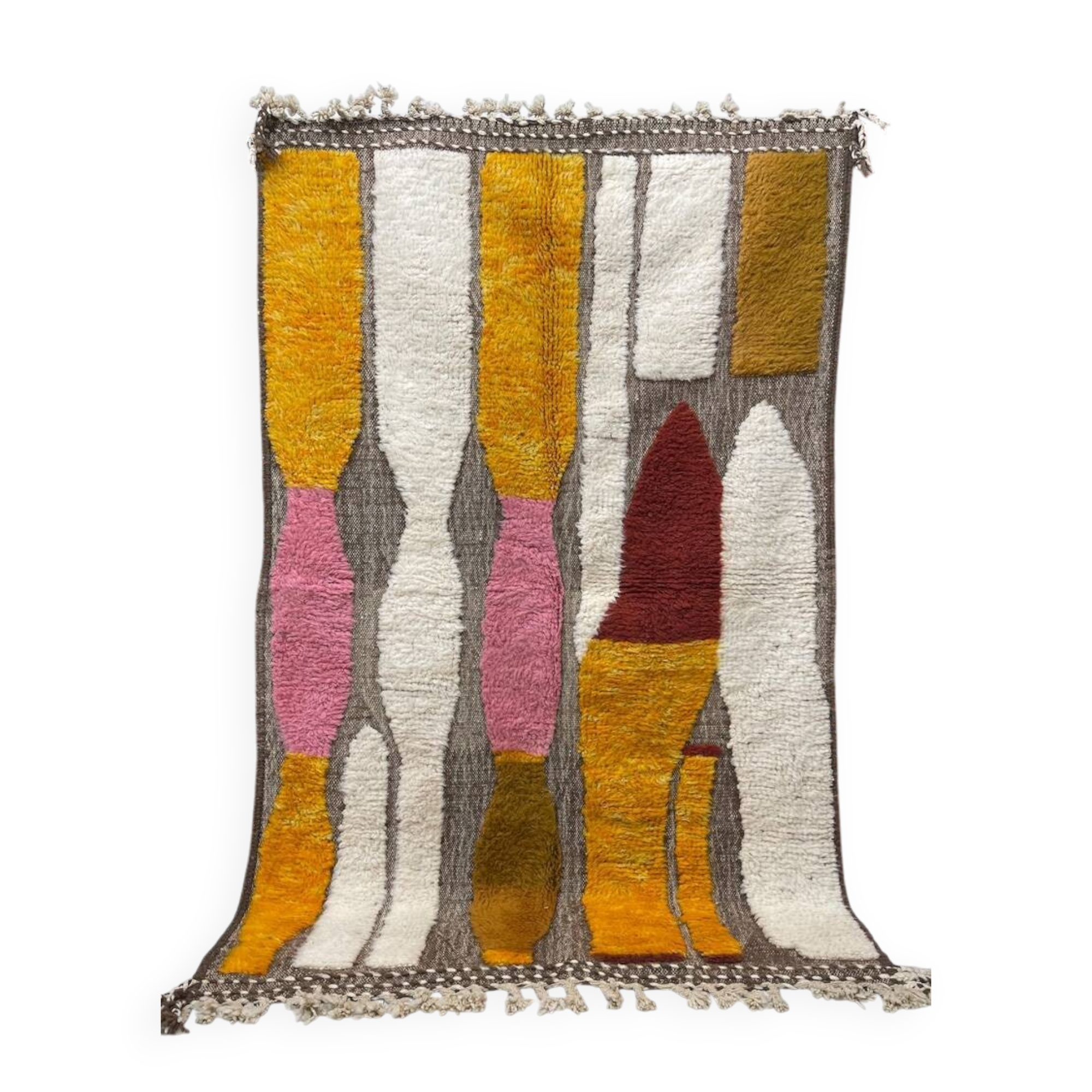 Unique handmade artisan rug 250cm x 150cm