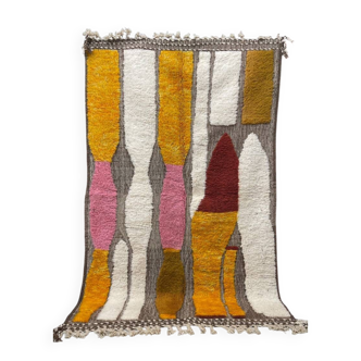 Unique handmade artisan rug 250cm x 150cm