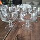 Set of 9 dessert cups, ice cream or crystalline fruit salad