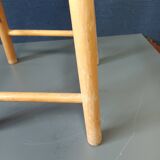 Beech wooden stool