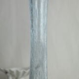 Pair of vintage biot bubbled blown glass soliflores