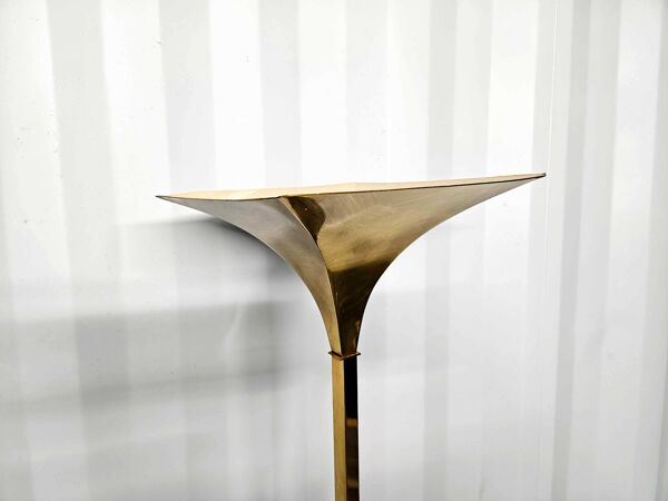 Lampadaire en Laiton Design Italien by Relux Milano - Année 80
