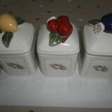 Trio of Jam Jars Villeroy & Boch