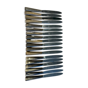 Série de 18 couteaux - corne