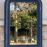 Mirror louis philippe 75x105 gray blue