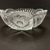 6 coupes en verre taillé