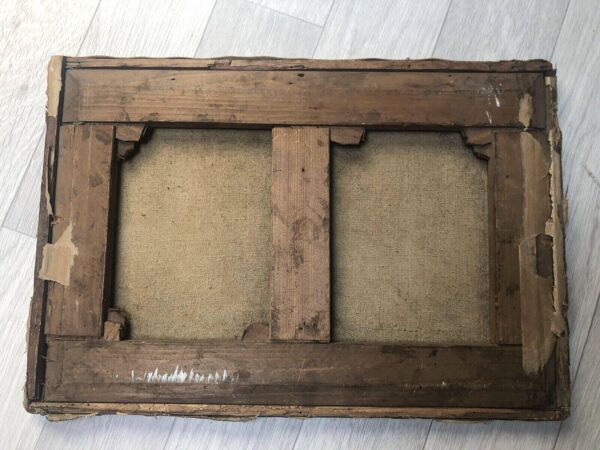 Peinture berger avec son troupeau