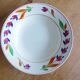 1 assiette creuse de gien modèle jeannine 221280