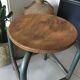 Paire de tabourets industriels
