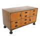 Commode  scandinave en bouleau, Axel Larsson, Bodafors, Suède, 1960