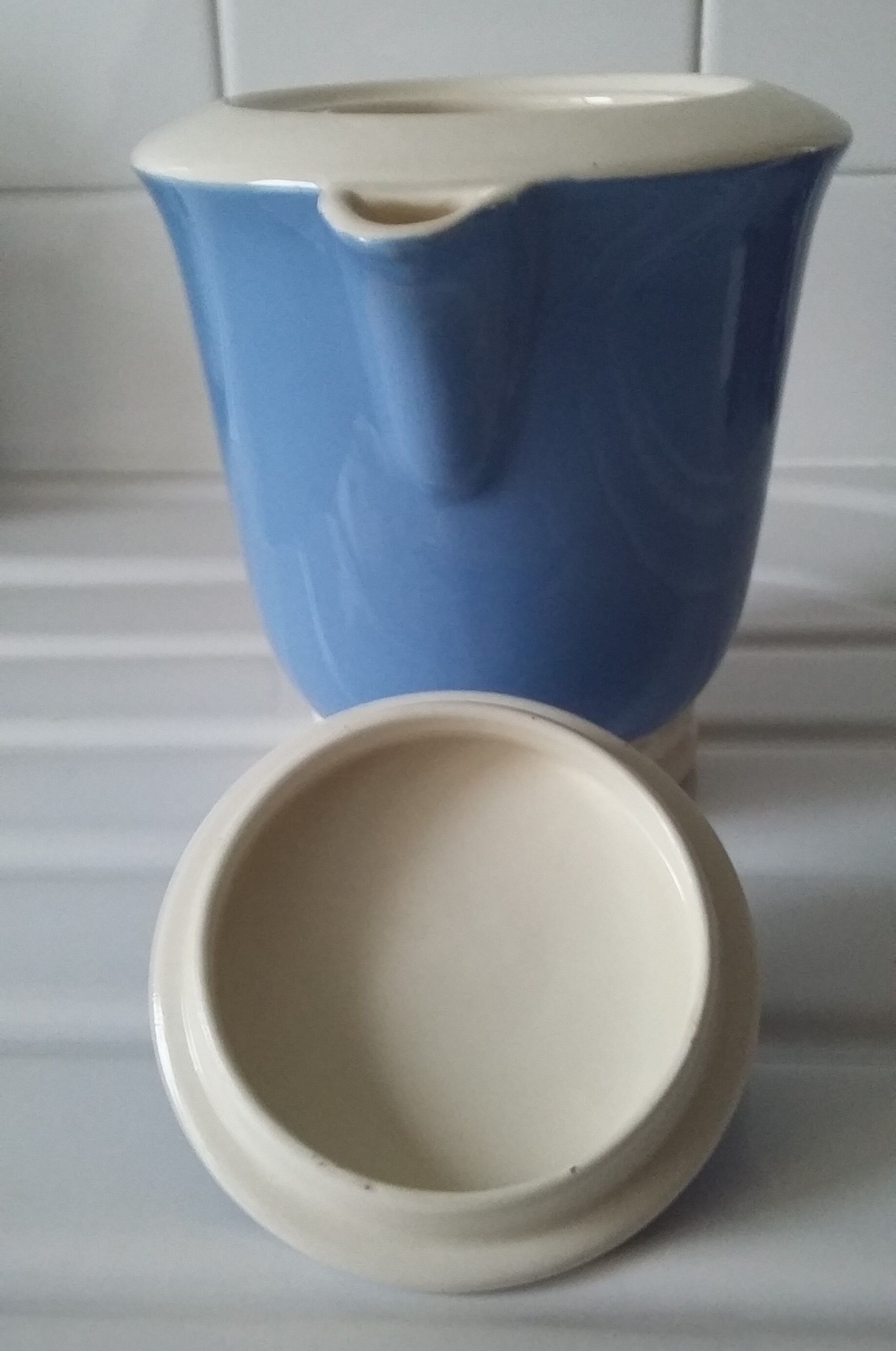 Digoin's earthenware coffee maker/teapot