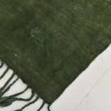 Dark Green Rugs For Living Room Vintage Kilim Rug,157x278Cm