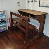 Bureau ecolier en bois