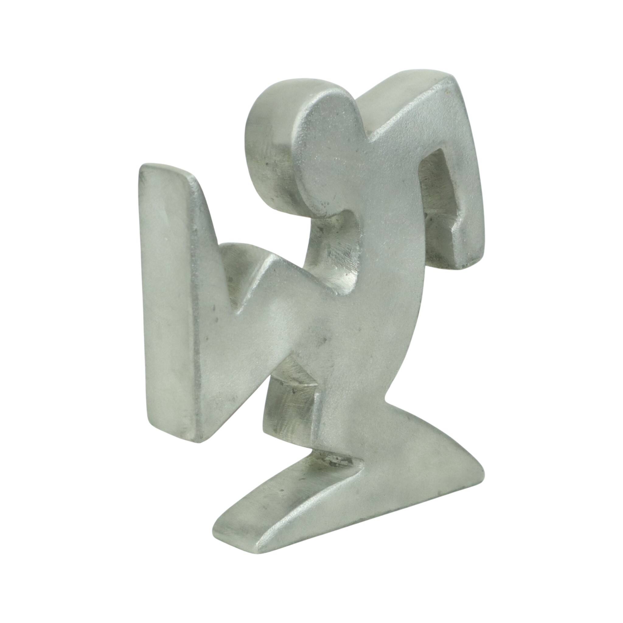 La Linea Osvaldo Cavandoli Design Bookend Metal