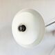 Mid-century minimalist Swiss table lamp with a clamp by Rosemarie and Rico Baltensweiler for Baltensweiler, 1950s.
