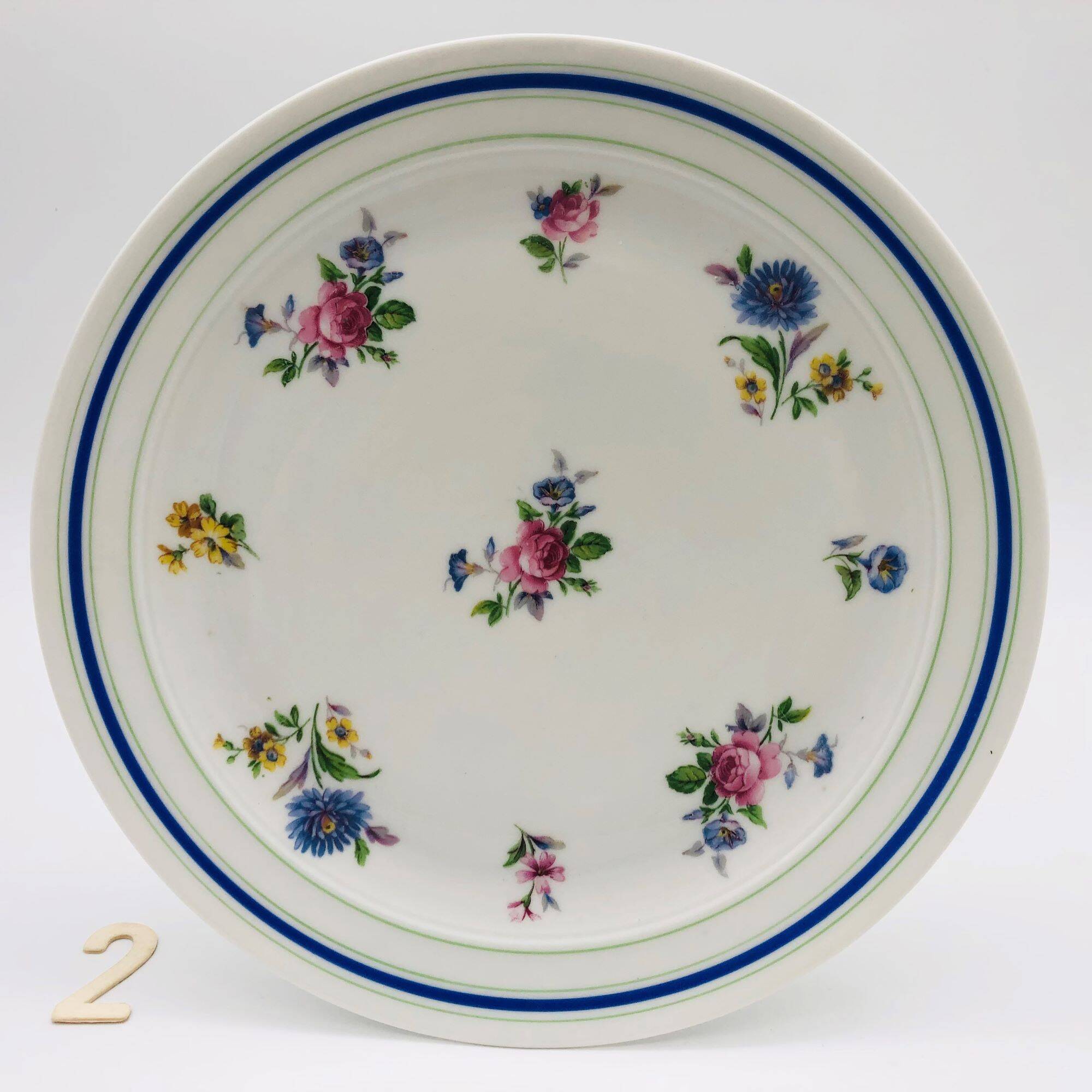 5 Dinner Plates “Lourioux Foëcy”