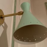 Wall lamp green sage casserole