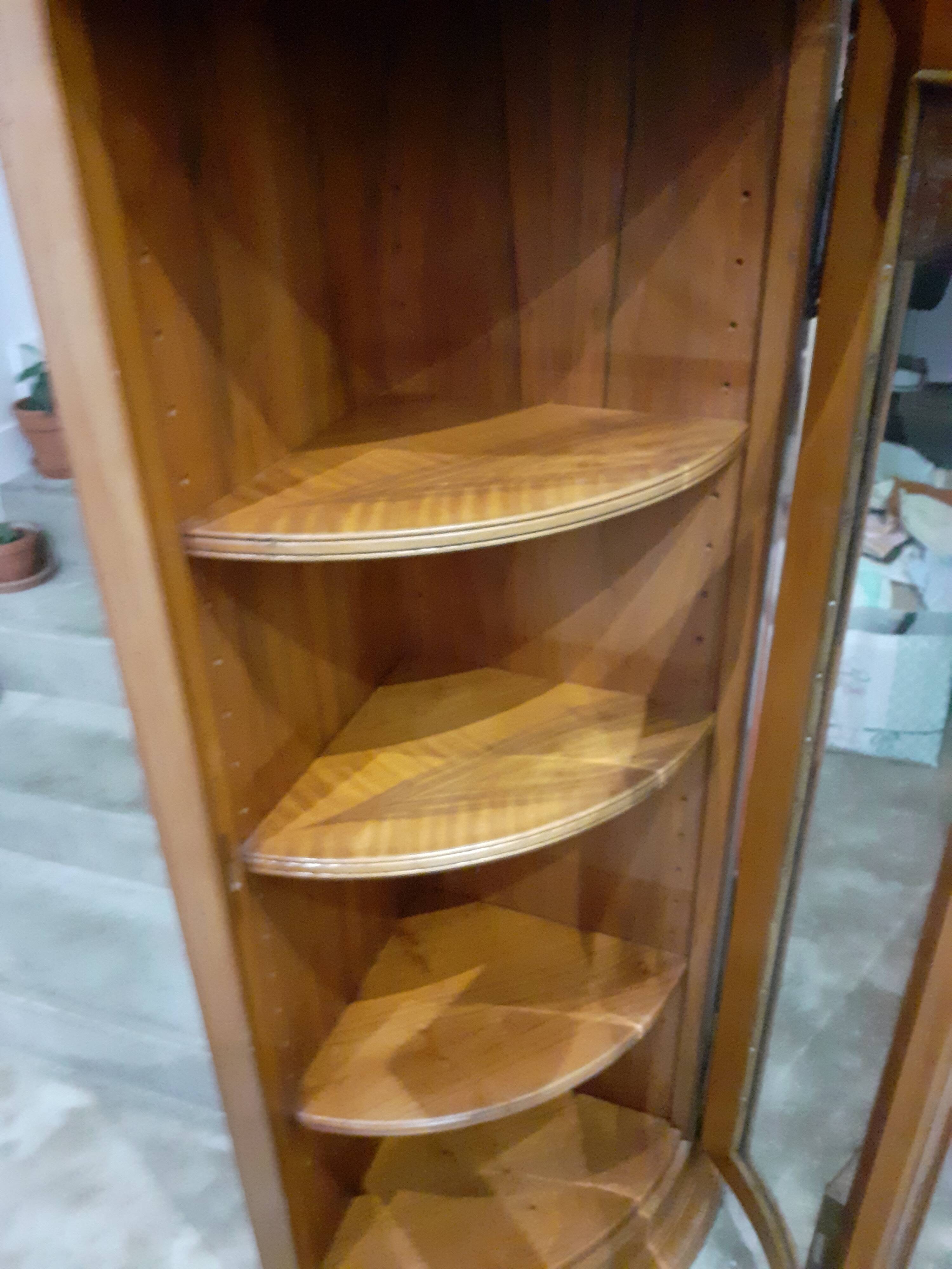 Corner display cabinet, corner cabinet