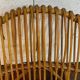 Vintage 1960s rattan rocking chair