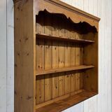 1950s English pine shelf