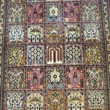 Tapis persan Qom fait main 150x100cm