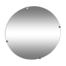 Bevelled round mirror 46x46cm
