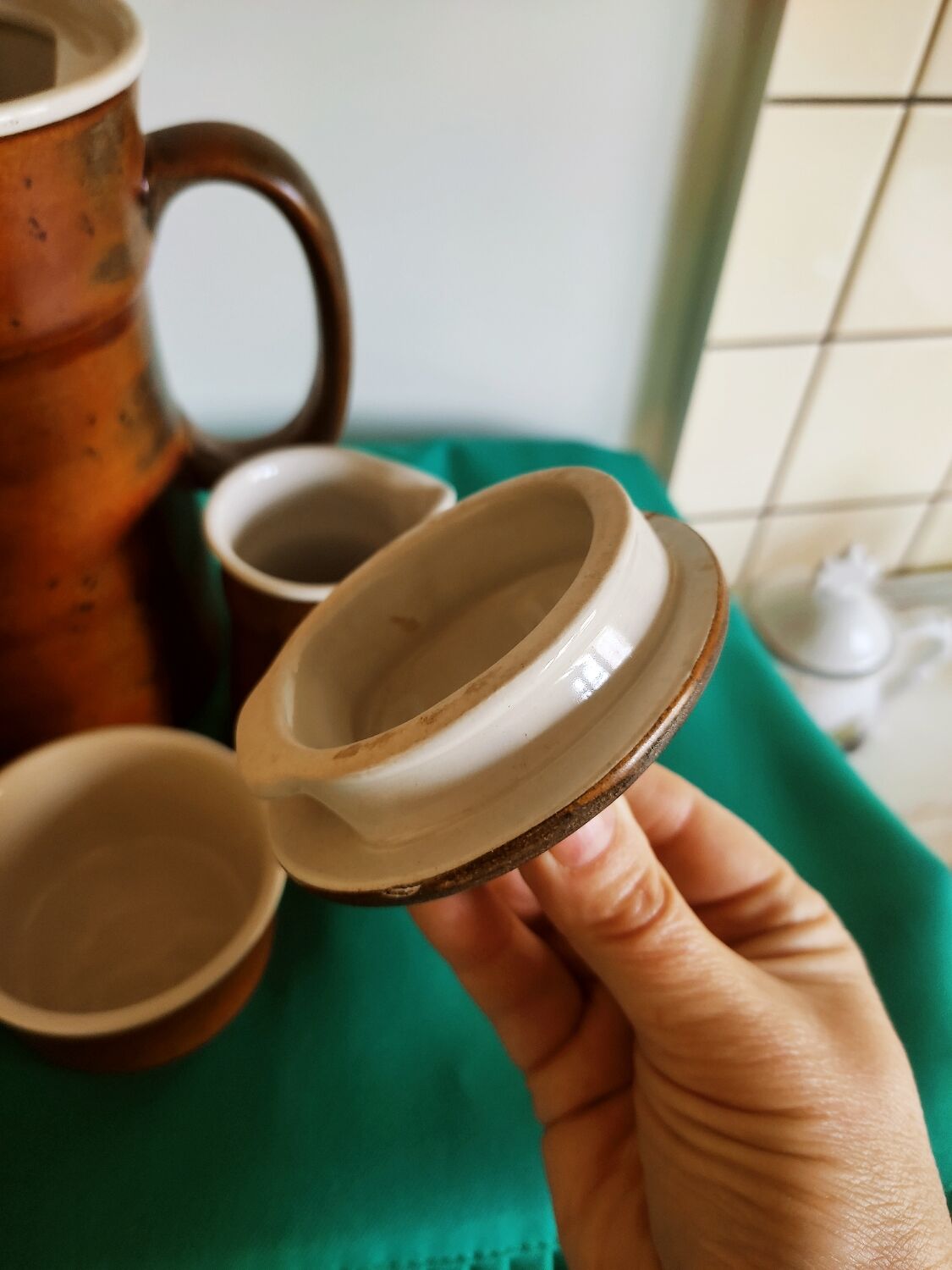 Set de service à thé café par Stig Lindberg pour Gustavsberg