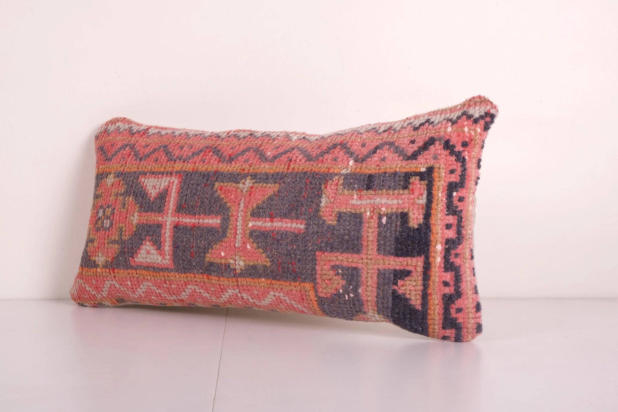 Vintage Turkish cushion cover 30x61 cm